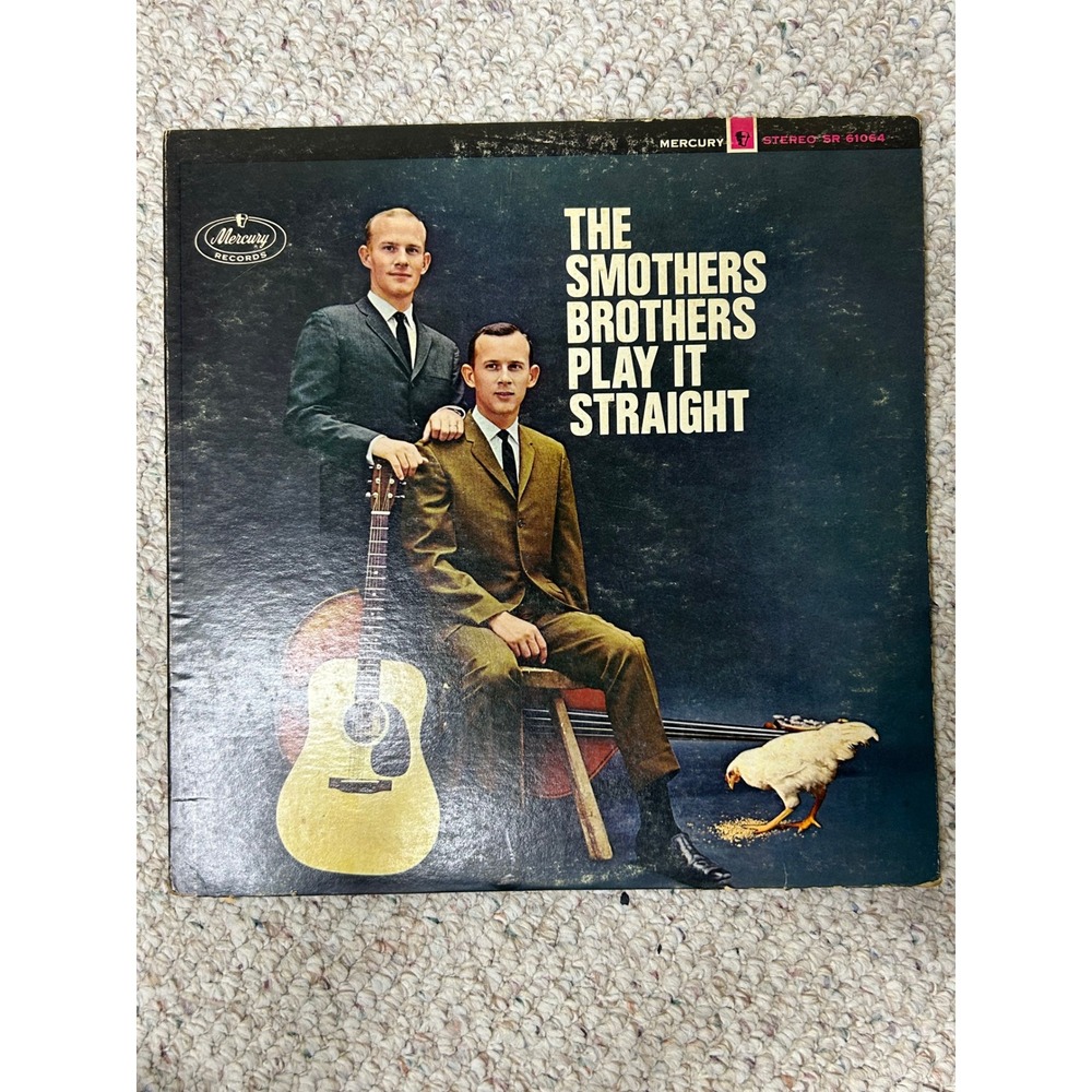 The Smothers Brothers Play It Straight Vinyl LP Mercury SR-61064 Stereo 1966